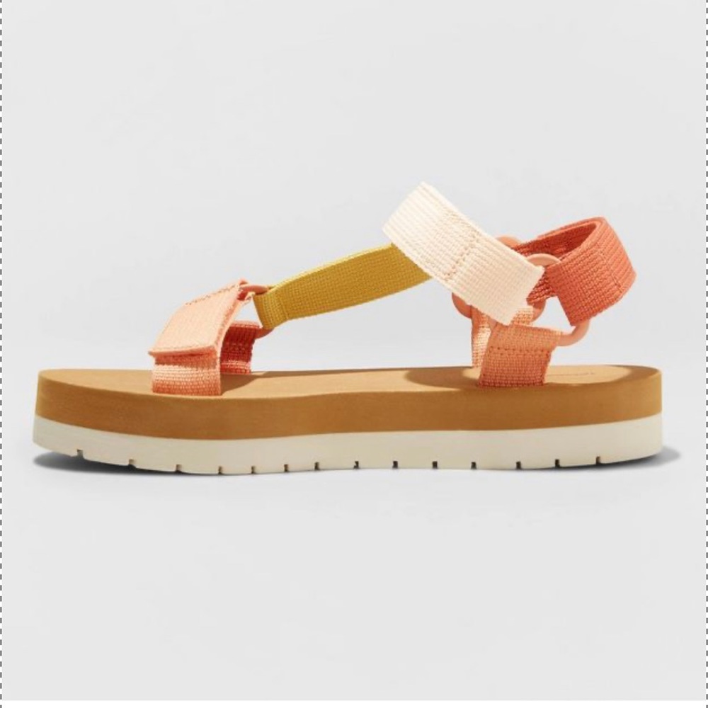 Universal Thread Velcro Platform Sandals-Nwt Size… - image 3